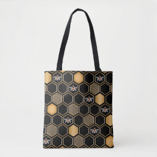 Bolso De Tela Patrón de abeja