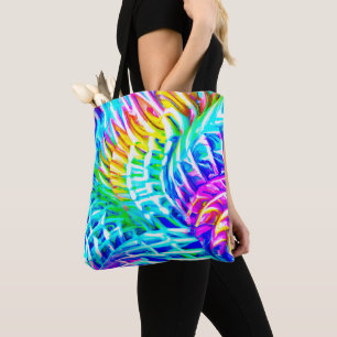 Bolso De Tela Patrón de abstracciones coloridas