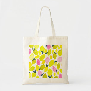Bolso De Tela Patrón de agua limón