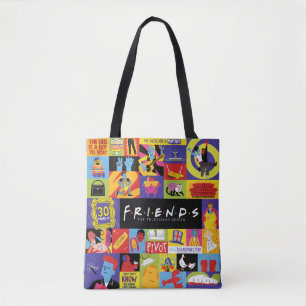 Bolso De Tela Patrón de amigos icónicos™