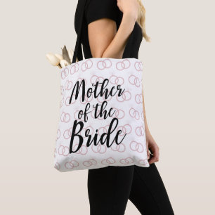 Bolso De Tela Patrón de anillo de la madre de la Boda de la novi
