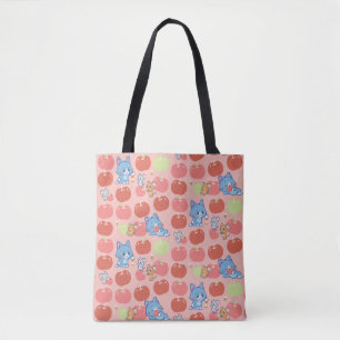 Bolso De Tela Patrón de Apple Anime Tom, Jerry y Tuffy