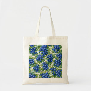 Bolso De Tela Patrón de Arándano