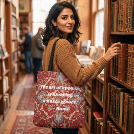 Bolso De Tela Patrón de azulejo elegante personalizado regalos i