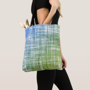 Bolso De Tela Patrón de bandas rusas de Guay