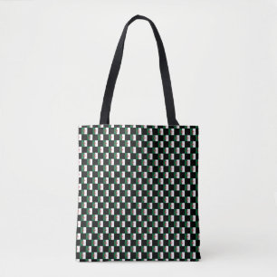 Bolso De Tela Patrón de bandera de Argelia controlado