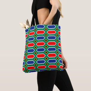 Bolso De Tela Patrón de bandera de Sudáfrica