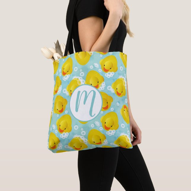 Bolso De Tela Patrón de baño de duques de goma (Detalle)
