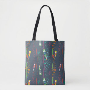 Bolso De Tela Patrón de bebida de levadura de fizzy