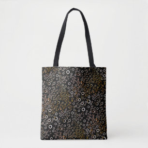 Bolso De Tela Patrón de burbujas