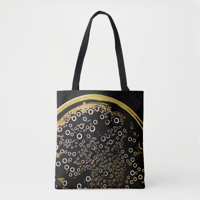 Bolso De Tela Patrón de burbujas (Anverso)
