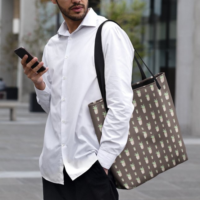 Bolso De Tela Patrón de Cactus salvaje (Subido por el creador)