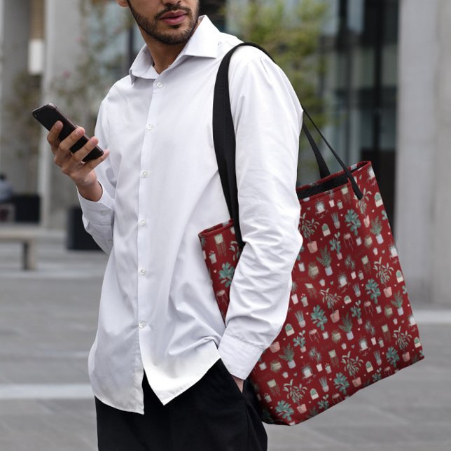 Bolso De Tela Patrón de Cactus salvaje (Subido por el creador)