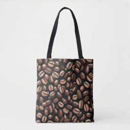 Bolso De Tela Patrón de café