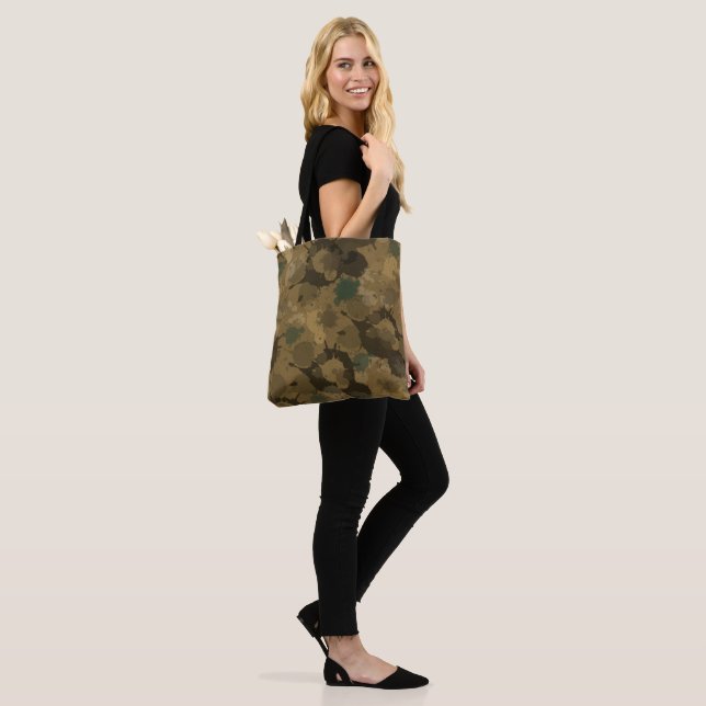 Bolso De Tela Patrón de camuflaje de plataforma (Puesto)