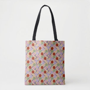 Bolso De Tela Patrón de caramelos   Patrón de las lolias   lango