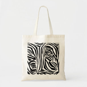 Bolso De Tela Patrón de cebra