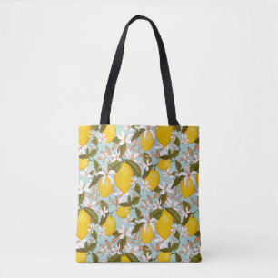 Bolso De Tela Patrón de cítricos