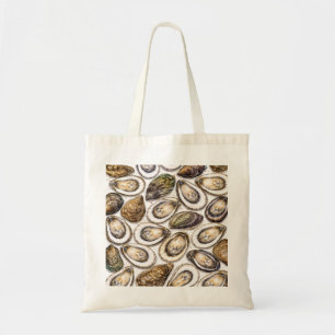 Bolso De Tela Patrón de concha de ostra