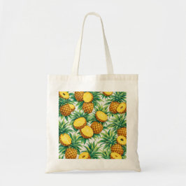 Bolso De Tela Patrón de cosecha de piña 