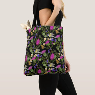 Bolso De Tela Patrón de Cottagecore de silbato escocés