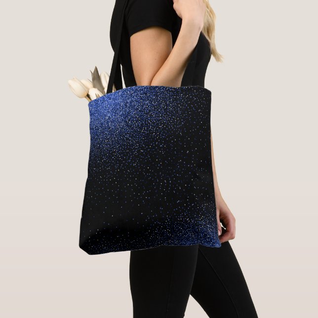 Bolso De Tela Patrón de degradado de brillo 4 (Detalle)