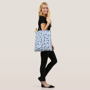 Bolso De Tela Patrón de delfines en el mar