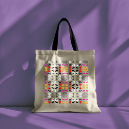 Bolso De Tela Patrón de dibujo de Halloween