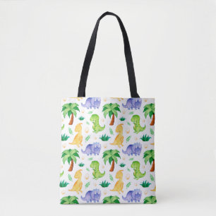 Bolso De Tela Patrón de dinosaurio cutáneo neonatal