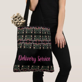 Bolso De Tela Patrón de diseñador floral artístico