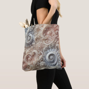 Bolso De Tela Patrón de encaje de degradado elegante