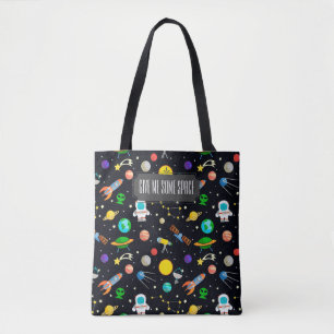 Bolso De Tela Patrón de espacio