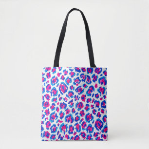 Bolso De Tela Patrón de estampado de leopardo neón
