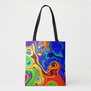 Bolso De Tela Patrón de estilo intenso