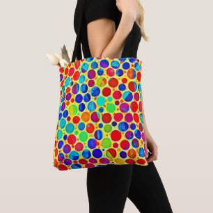 Bolso De Tela Patrón de estilo y Moda colorido