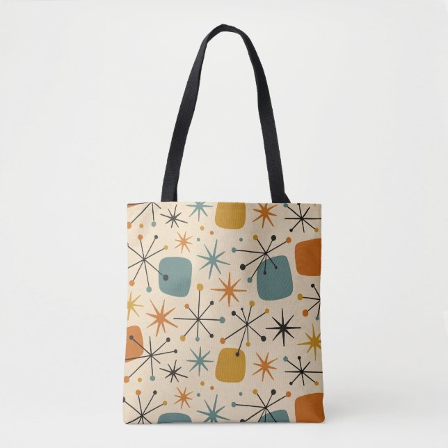 Bolso De Tela Patrón de Estrella Explosiva de Estilo Moderno de  (Anverso)