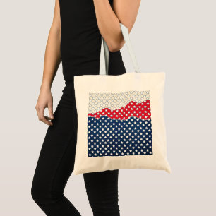 Bolso De Tela Patrón de estrellas