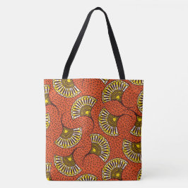 Bolso De Tela Patrón de fans de Ankara Africano