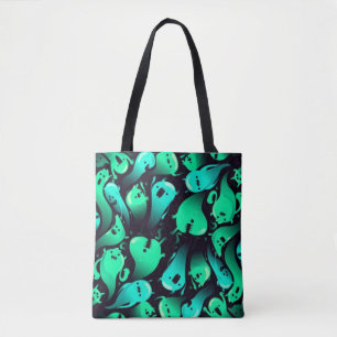 Bolso De Tela Patrón de fantasma