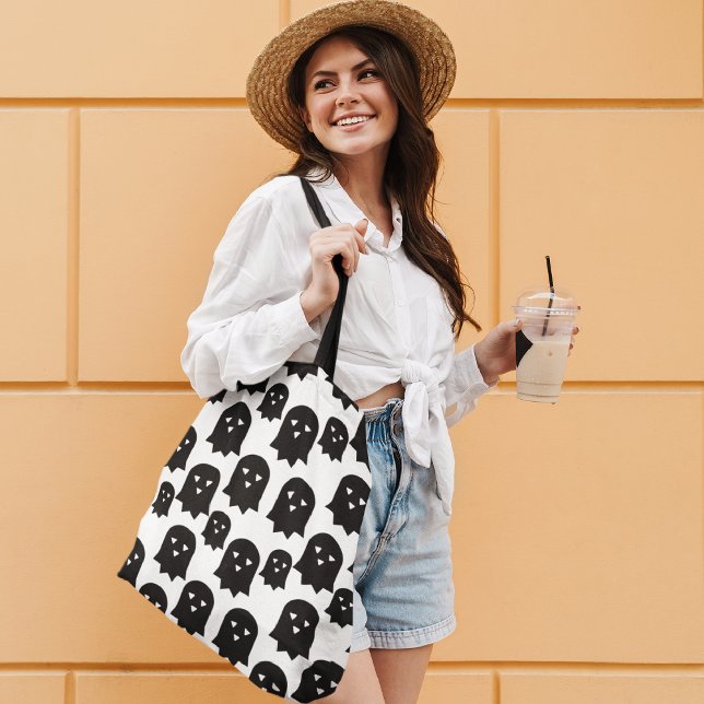 Bolso De Tela Patrón de fantasma (Subido por el creador)