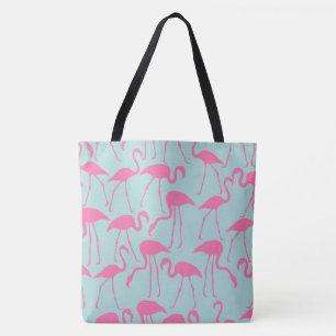 Bolso De Tela Patrón de flamenco rosa de Guay