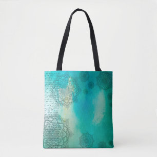 Bolso De Tela Patrón de fondo de manala