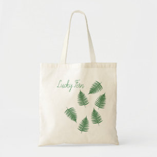 Bolso De Tela Patrón de forn verde afortunado Toke Bag