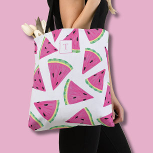 Bolso De Tela Patrón de Fruta de Sandía Monograma