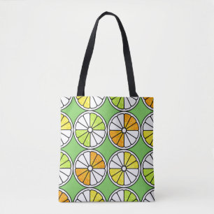Bolso De Tela Patrón de fruta sin foco. Ilustracion pintado. Ora
