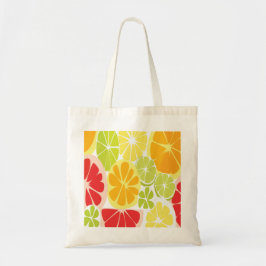 Bolso De Tela Patrón de Frutas Cítricas
