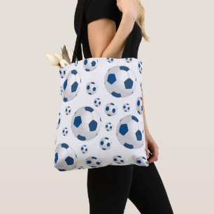 Bolso De Tela Patrón de fútbol