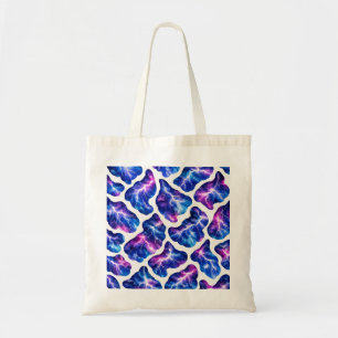 Bolso De Tela Patrón de galaxia de tormenta de relámpagos