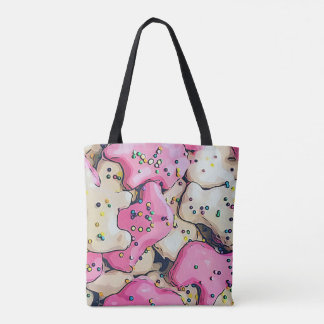 Bolso De Tela Patrón de galleta de animales escarchados