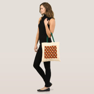 Bolso De Tela Patrón de Gingham otoño/otoño